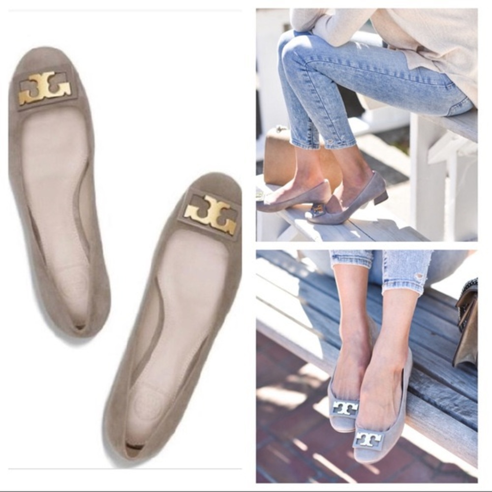 Tory Burch Gigi Suede Pump - Royal Suede